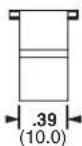 Panduit STS2 - Nylon Edge Clips - 3