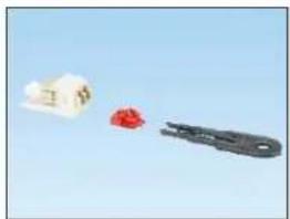 Panduit STS2 - LC Duplex Adapter Blockout Device - 1
