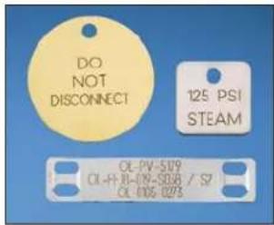 DO NOT DISCONNECT 125 PSI STEAM OL-PV-519 OL-PV-B-076-5038 / 57 OL 0105 0273