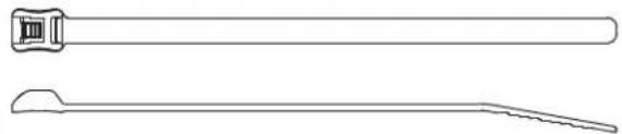 Panduit STS2 - c US c US b Belt-Ty™ In-Line Cable Ties – Nylon and Weather Resistant Nylon 6.6 - 4