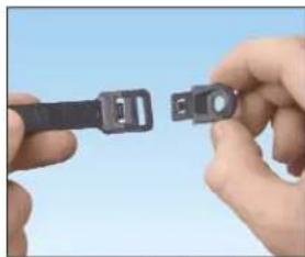 Panduit STS2 - Lashing Tie Mounting Clip – Weather Resistant Nylon 6.6 - 2