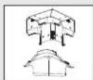 Panduit STS2 - PAN-WAY® COVE RACEWAY - 25