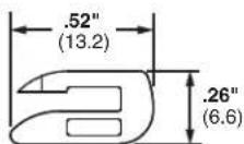 Panduit STS2 - Open Connector Ring - 2