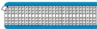 Panduit STS2 - Pre-Printed Marker Cards PCM Type - 5