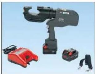 Panduit STS2 - Die Type, Lithium-Ion Powered Hydraulic, 14 Ton, Crimping Tool - 2