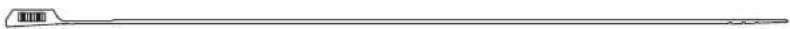Panduit STS2 - Hyper-V™ In-Line Cable Ties – Weather Resistant Nylon 6.6 - 4