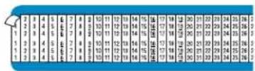 Panduit STS2 - Pre-Printed Marker Cards PPM Type - 2