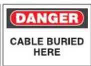 Panduit STS2 - Electrical Hazard Safety Signs - 7