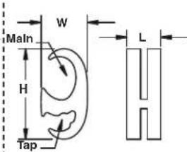 Main W H Tap L