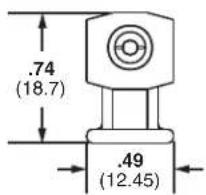 .74 (18.7) .49 (12.45)