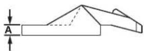 Panduit STS2 - Lashing Tie Mounting Clip – Weather Resistant Nylon 6.6 - 3