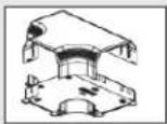 Panduit STS2 - PAN-WAY® TG-70 NON-METALLIC SURFACE RACEWAY - 8