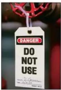 DANGER DO NOT USE