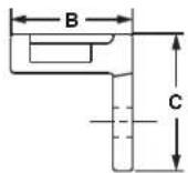 Panduit STS2 - Right Angle Mounts - 3