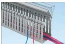 Panduit STS2 - c US Panduct® Type HN Hinged Cover Narrow Slot Wiring Duct - 1