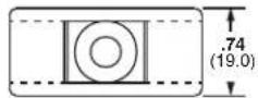 Panduit STS2 - Extra-Heavy Cable Tie Mounts – Screw Applied - 3