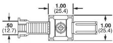 .50 (12.7) 1.00 (25.4) 1.00 (25.4)