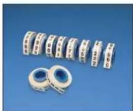 Panduit STS2 - Pre-Printed Marker Tape Refills - 2