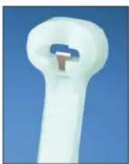 Panduit STS2 - Dome-Top® Barb Ty Cable Ties – Heat Stabilized Nylon 6.6 - 2