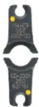 Panduit STS2 - Select the proper crimping die and crimping tool to be used with the connector. - 1