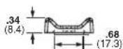 Panduit STS2 - Tak-Ty ^® Hook &amp; Loop Cable Tie Mounts - 3