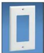 Panduit STS2 - Pan-Way® Classic Series Faceplates for Power and Communication Applications - 5