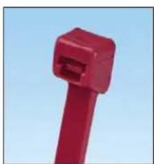 Panduit STS2 - Pan-Ty® Cable Ties – HALAR ^▲ – Distinctive Maroon Color - 1