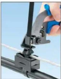 Panduit STS2 - Stackable Aerial Cable Spacer – Weather Resistant Polypropylene - 1