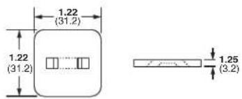 1.22 (31.2) 1.22 (31.2) 1.25 (3.2)