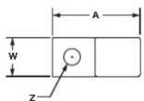 Panduit STS2 - Stainless Steel Tie Mounts - 2