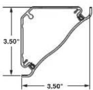 Panduit STS2 - Pan-Way® Cove Raceway System - 1