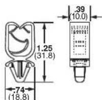 1.25 (31.8) -74 (18.8) 39 (10.0)
