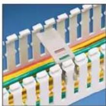 Panduit STS2 - Panduct® Type F, HN and MC Duct Wire Retainers/Labeling Device - 2