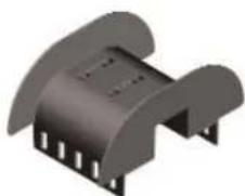 Panduit STS2 - Double Waterfall Accessory - 1