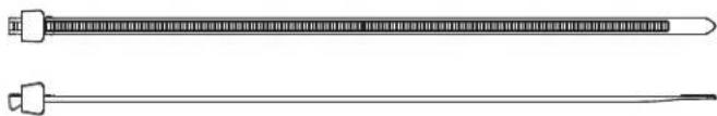 Panduit STS2 - Sta-Strap® Cable Ties – Heat Stabilized Nylon 6.6 - 3