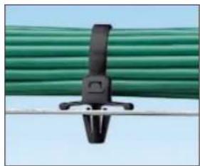 Panduit STS2 - Pan-Ty® Wing Push Mount Ties – Weather Resistant and Heat Stabilized Nylon 6.6 - 2