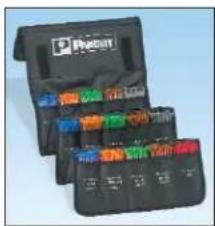 Product packaging image of a black electronic device with visible brand and model labels