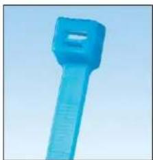 Panduit STS2 - Pan-Ty® Cable Ties – TEFZEL® – Distinctive Aqua Blue Color - 1