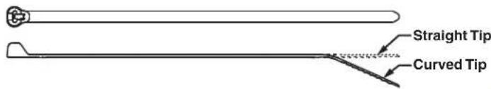 Straight Tip Curved Tip