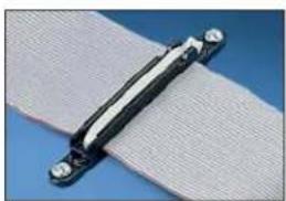 Panduit STS2 - Flat Cable Mounting System – FCB Base and FCPI Plate - 1
