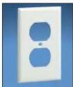 Panduit STS2 - Pan-Way® Classic Series Faceplates for Power and Communication Applications - 3