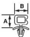 Panduit STS2 - Wire Saddles - 3