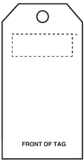 FRONT OF TAG