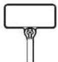 Panduit STS2 - Dome-Top® Barb Ty Marker and Flag Ties - 2