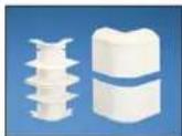 Panduit STS2 - Pan-Way® Twin-70 Raceway Fittings - 5