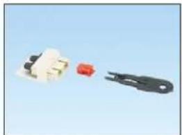 Panduit STS2 - SC Adapter Blockout Device - 1