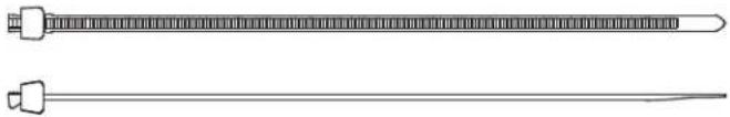 Panduit STS2 - Sta-Strap® Cable Ties – Weather Resistant Nylon 6.6 - 2