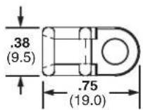 Panduit STS2 - 4-Way Tie Anchor Mounts – Screw Applied - 2