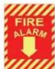 Panduit STS2 - Photoluminescent Safety Signs - 4