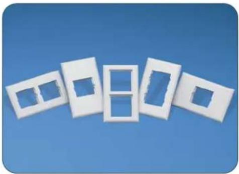 Panduit STS2 - PAN-WAY® SNAP-ON FACEPLATES AND SURFACE MOUNT OUTLET BOXES - 2